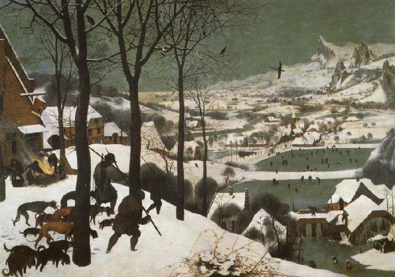 Pieter Bruegel Hunters in the snow